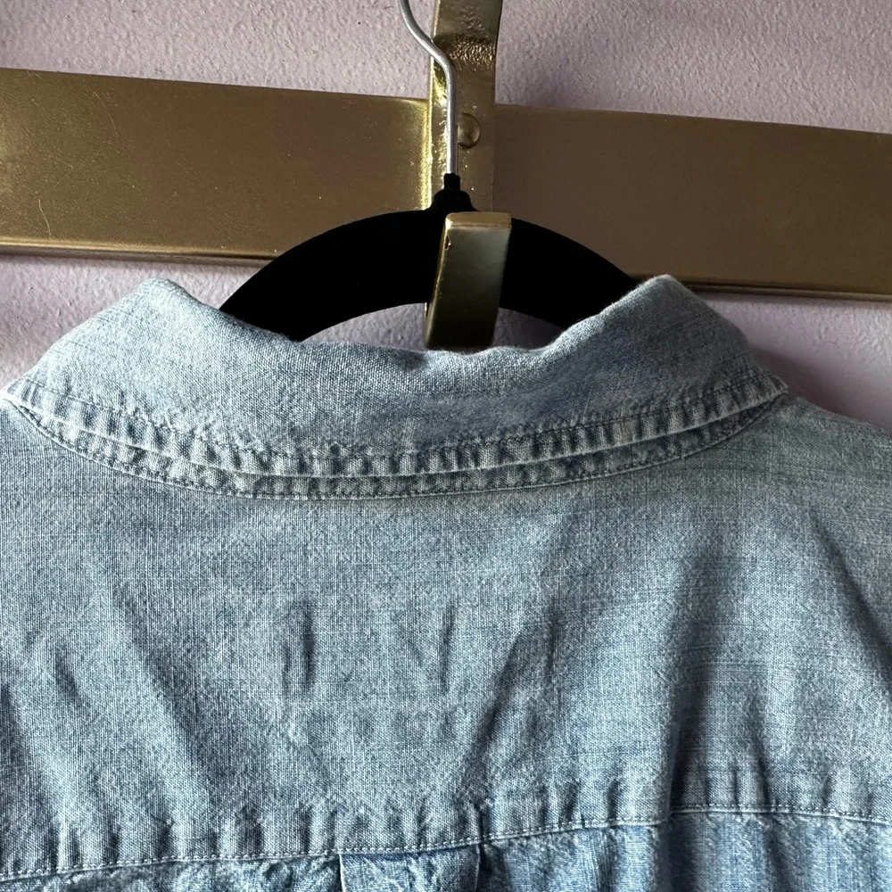 Vineyard Vines Blue Denim Classic Fit Murray Shirt Size M - Picture 13 of 14